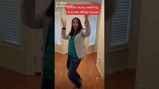 Kamala Aunty Walking Into The White House