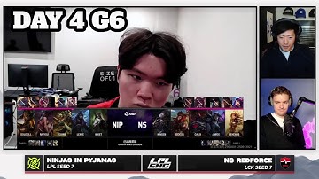 NS vs NIP - Game 2 | Day 4 2025 LoL Asia Invitational | NS RedForce vs Ninjas in Pyjamas G2 full