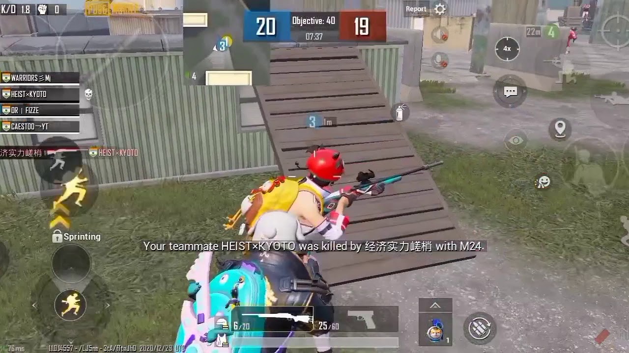Pubg mobile TDM gameplay only M24 - YouTube