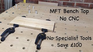 Making a DIY  MFT Bench Top 2 simple jigs  No CNC | No Specialist Tools Required