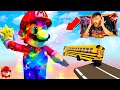 COCHES vs SUPER MARIO LA PELICULA *MUY EPICO* 💥😱 | TEARDOWN LEON PICARON