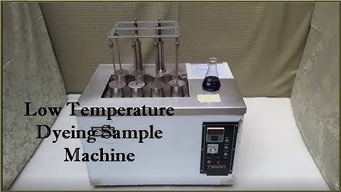 #Lowtemperature#lab#sample#dyeing#Machine#Exhaust#Suitableforsulphur#Blackcolorlabdip
