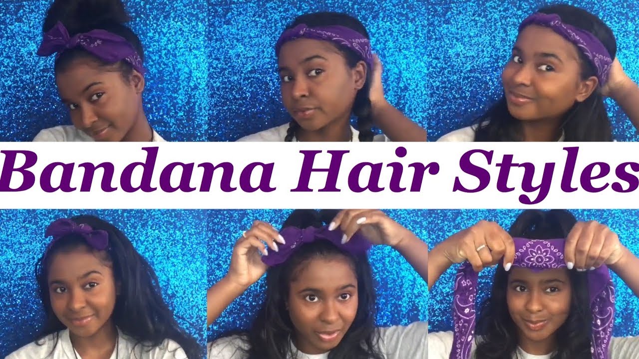 5 Ways To Wear A Bandana With Straight Hair Hairstyles Cocoa