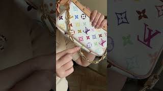 Louis Vuitton LV X TM Monogram Multicolor Pochette Accessories White
