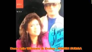 Lagu Lama Arie Wibowo & Ervina  __  ANGIN SURGA __ Tembang Kenangan   __  1,075