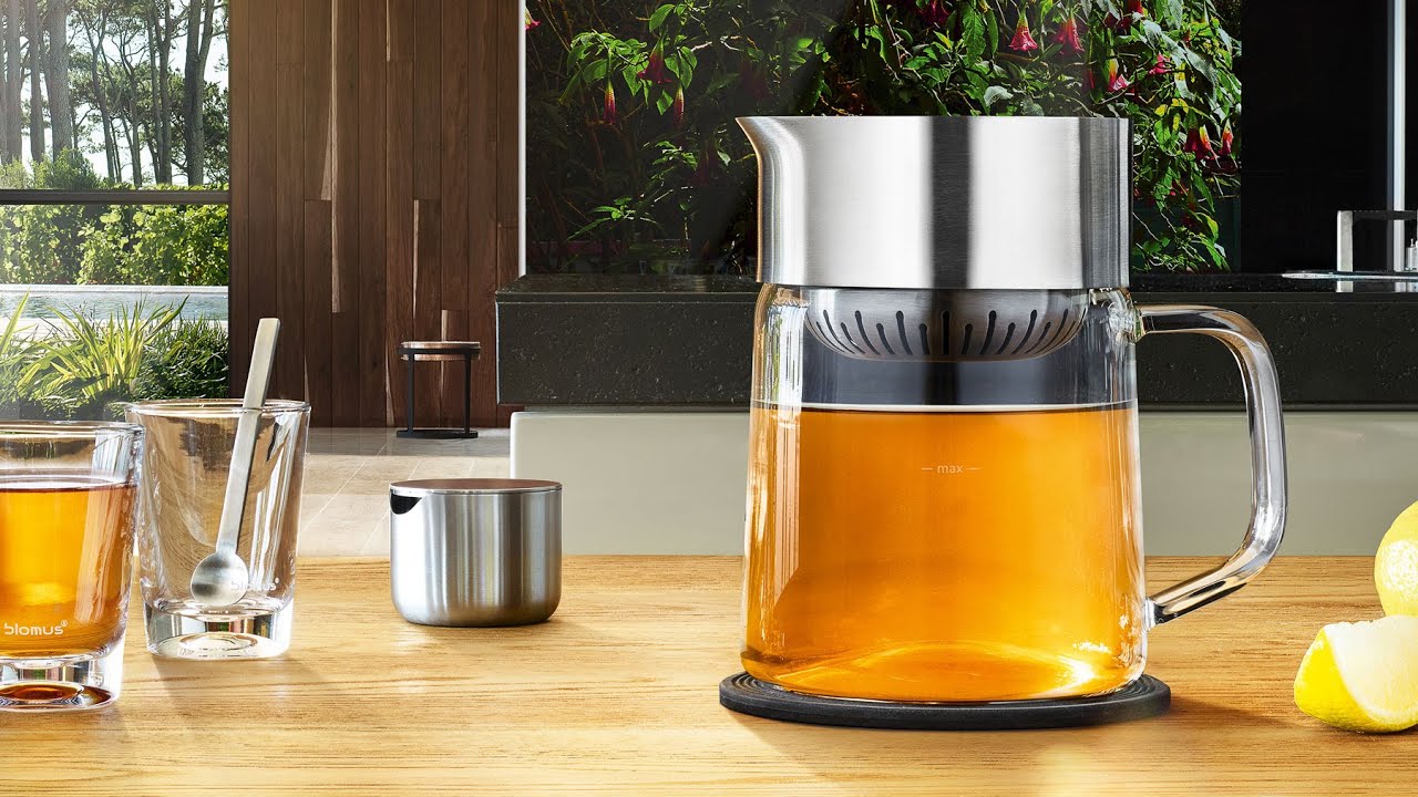 Blomus Tea Jay Iced Tea Maker 27 0z, Luxury Tea Accessories