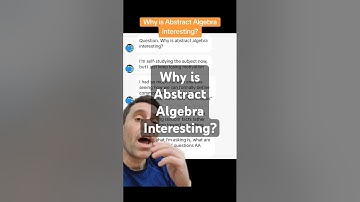 Why is Abstract Algebra interesting? #math #algebra #abstractalgebra #rubikscube