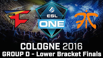 ESL One Cologne 2016 | CS:GO Highlights | Group D LB Final | G2 of Bo3 | Fnatic vs. Faze | Mirage