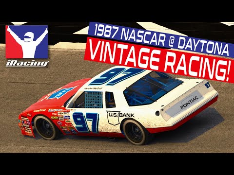 iRacing 1987 NASCAR - Daytona - Vintage Racing! @acsim5109