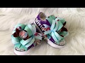Disney Little Mermaid Bling Converse - Princess Ariel Bling Shoes - Boutique Hairbows