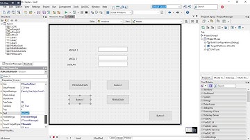 TUTORIAL DELPHI - PENJUMLAHAN, PENGURANGAN, PERKALIAN, PEMBAGIAN, DAN SOWMESSAGE CLOSE.