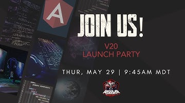 Angular 20 Launch Party with the Angular Community Meetup