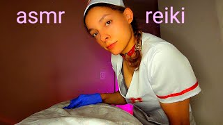 POV nurse gives you a full body exam   reiki ✨️ ASMR Nurse Roleplay