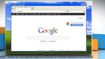How to disable Hardware Acceleration in Mozilla® Firefox in Windows® XP