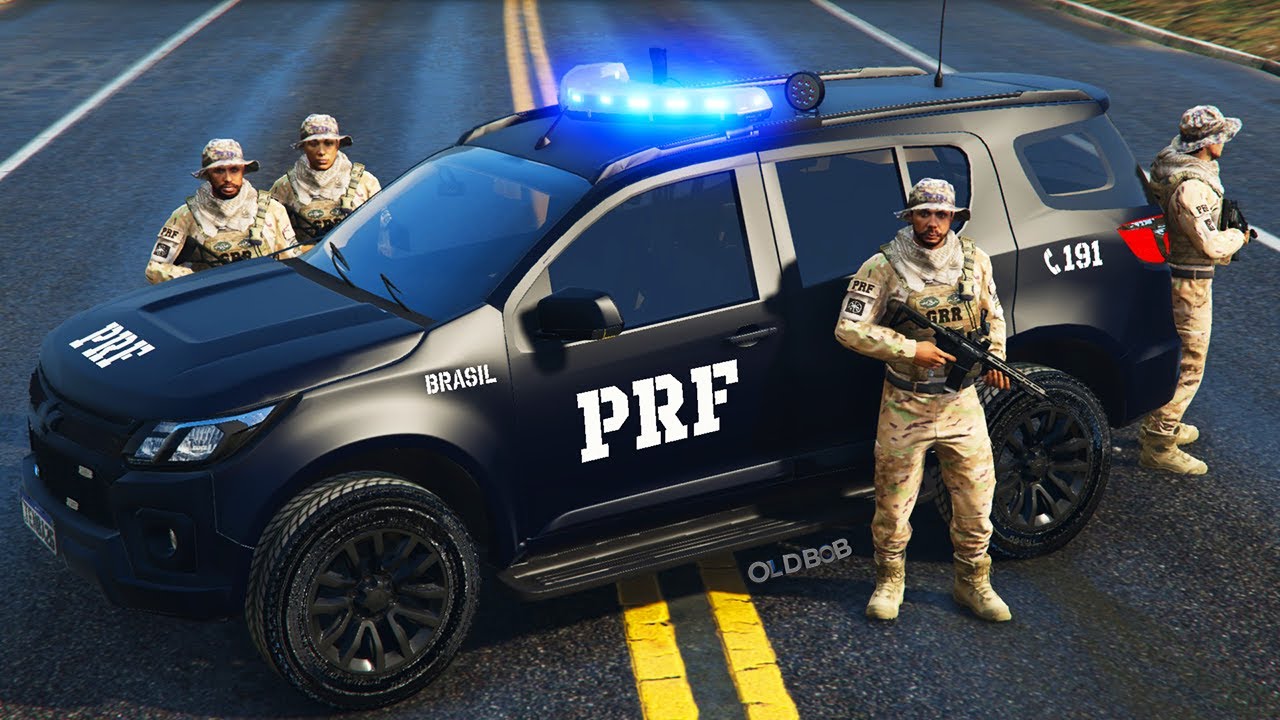 NOVA VIATURA DA PRF - GRR GRUPO DE RESPOSTA RÁPIDA 2021 | GTA 5 VIDA POLICIAL - YouTube