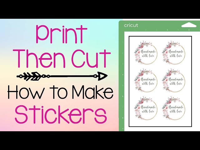 HOW TO MAKE YOUR OWN TUMBLER STICKER DECALS