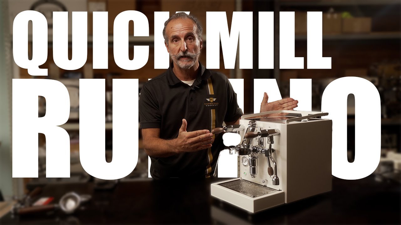 Quick Mill Aquila coffee machine makes great coffee