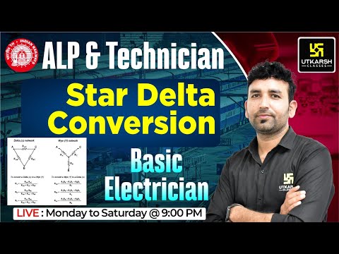 Electrician Theory #11 | Railway ALP & Tech.| Star delta Conversion | Top Questions | Ram Sir