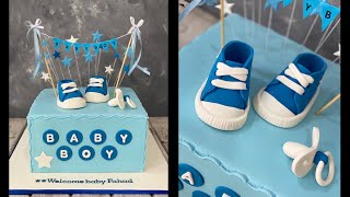 Baby Boy Cake