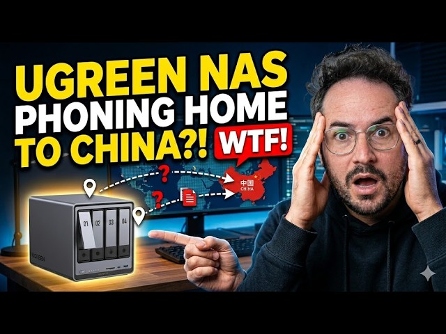 I Caught My UGREEN NAS Phoning Home To China - Here's The Fix