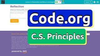 Code.org Lesson 2.3 Parameters and Return Investigate | Tutorial with Answers | Unit 7 (2.4 2020)