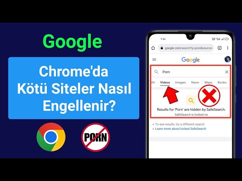 Mobilde Google Chrome'da Kötü Siteler Nasıl Engellenir ||  Google Chrome Web Sitelerini Engelle