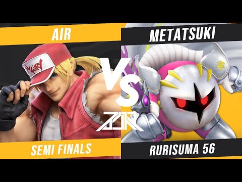 るりスマ#56 Semi Finals えあー(テリー) vs メタツキ(メタナイト) #スマブラSP #るりスマ