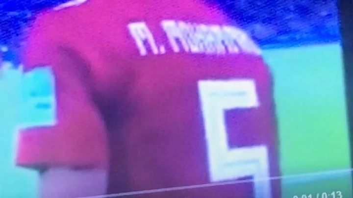 Iranian player tries to do a summer salt throw in v Spain