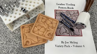 Tooling Leather Coasters Step By Step With Beginner Tools