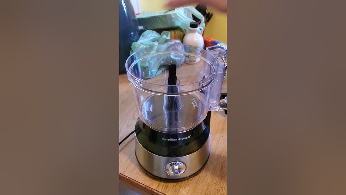 Hamilton Beach Stack & Snap 10-Cup Food Processor: Santa's Little Helper –  Felt Like a Foodie