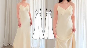 How to Sew the PRETTIEST Bias-Cut Slip Dress: Tutorial + Isabelle Dress Sewing Pattern