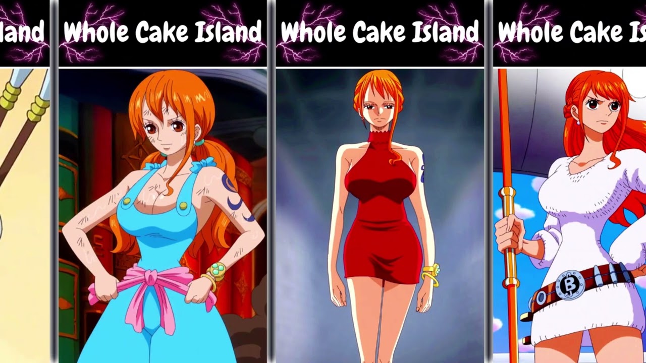 My top 10 favorite nami outfits