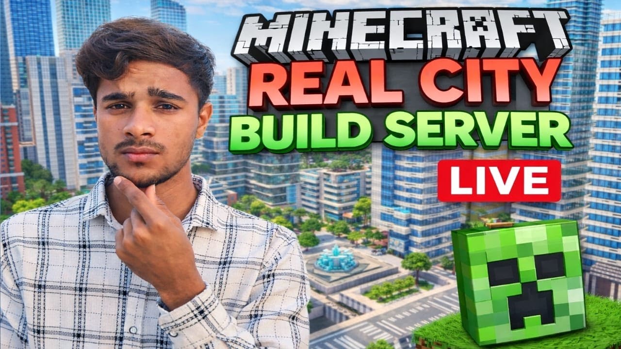 🔴 LIVE: Real City Build Challenge 🏗️ | Join Now!