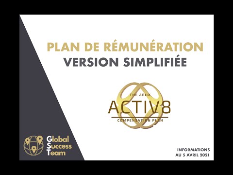 PLAN DE REMUNERATION ARIIX