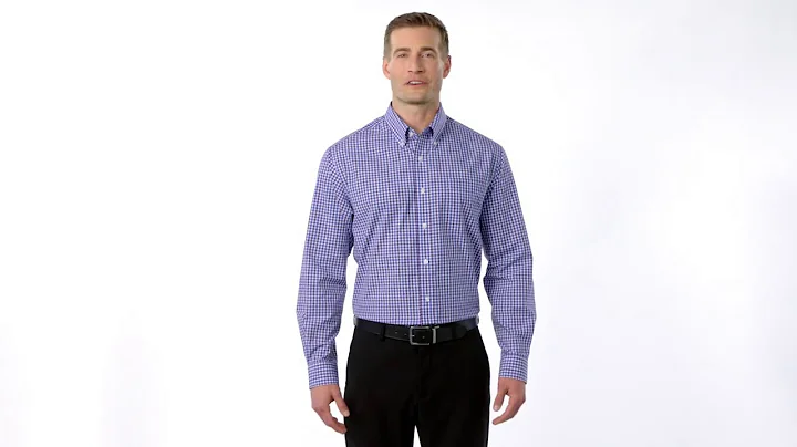 Port Authority S654 Gingham Easy Care Shirt - Buy at ApparelnBags.com