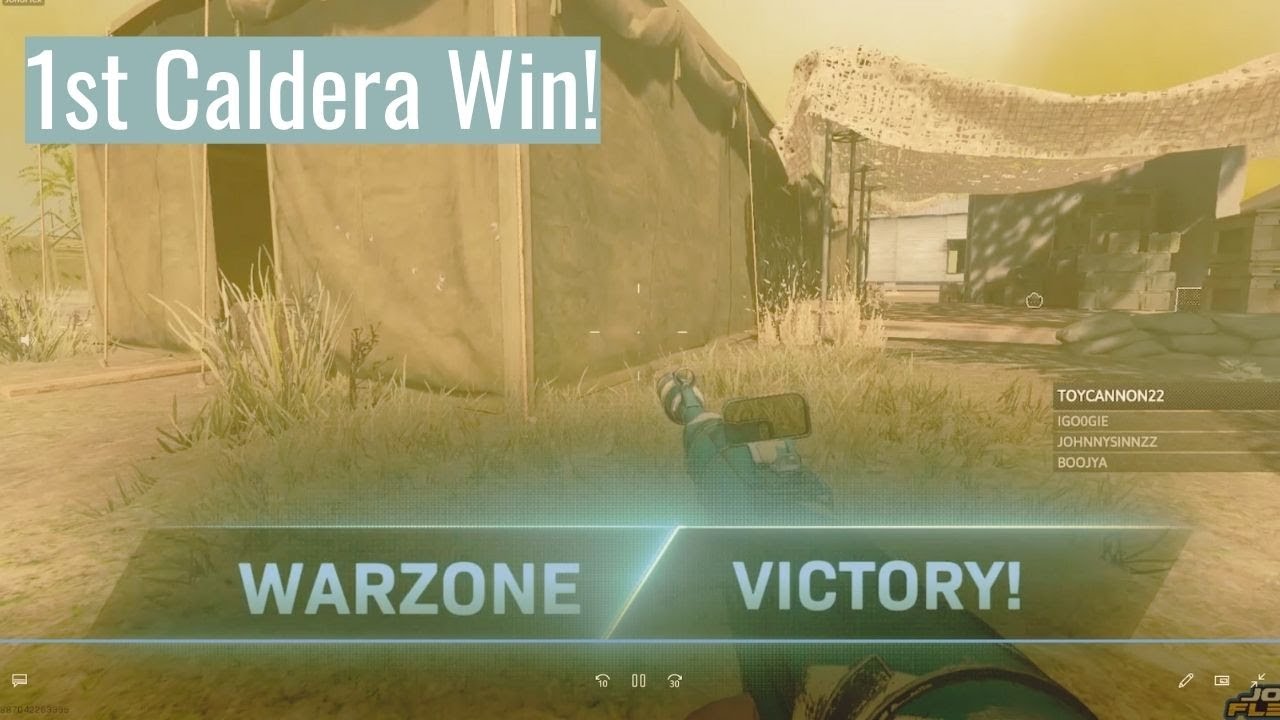 First Caldera Win Gameplay!