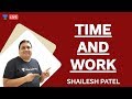 Time and work  gpsc  shailesh patel