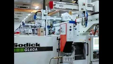 Runma robot with Sodick three axis single telescopic arm