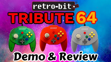 Retro-Bit Tribute 64 Demo & Review On RetroPie - RetroPie Guy Product Review