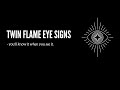 Twin Flame Eye Signs ⎮This is what twin flame eye contact feels like...