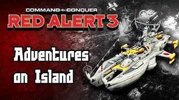 [Red Alert 3] - Unusual Online 3v3 Match on my Map with Creeps