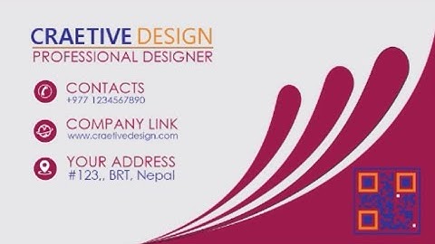 business card design | Visiting Card | CorelDRAW #video #viral #trend #coreldraw  @creativedesign_ai