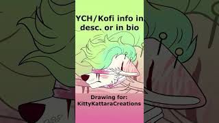 Sideview Commissions OPEN! [ft. Pin] YCH (for @kittykattaracreations)
