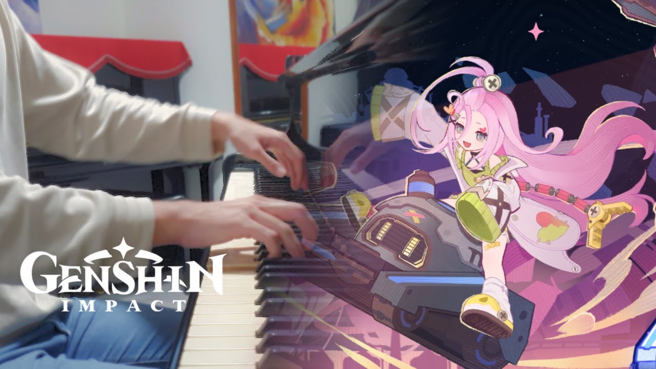 'Dreams of Joy Departed' Barrowmoss Barrens Nod-Krai Soothing OST | Genshin Piano + Sheet