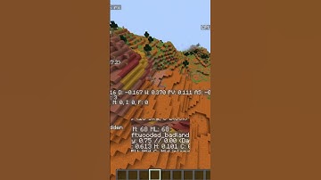 Smallest badlands biome?