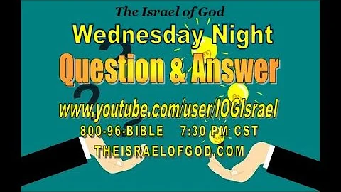 IOG - Wednesday Night Q&A 5/12/2021