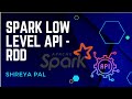 Spark low level API -  RDDs