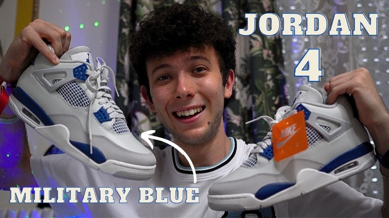 Le mie Prime JORDAN 4 (Military Blue) | ASMR ITA