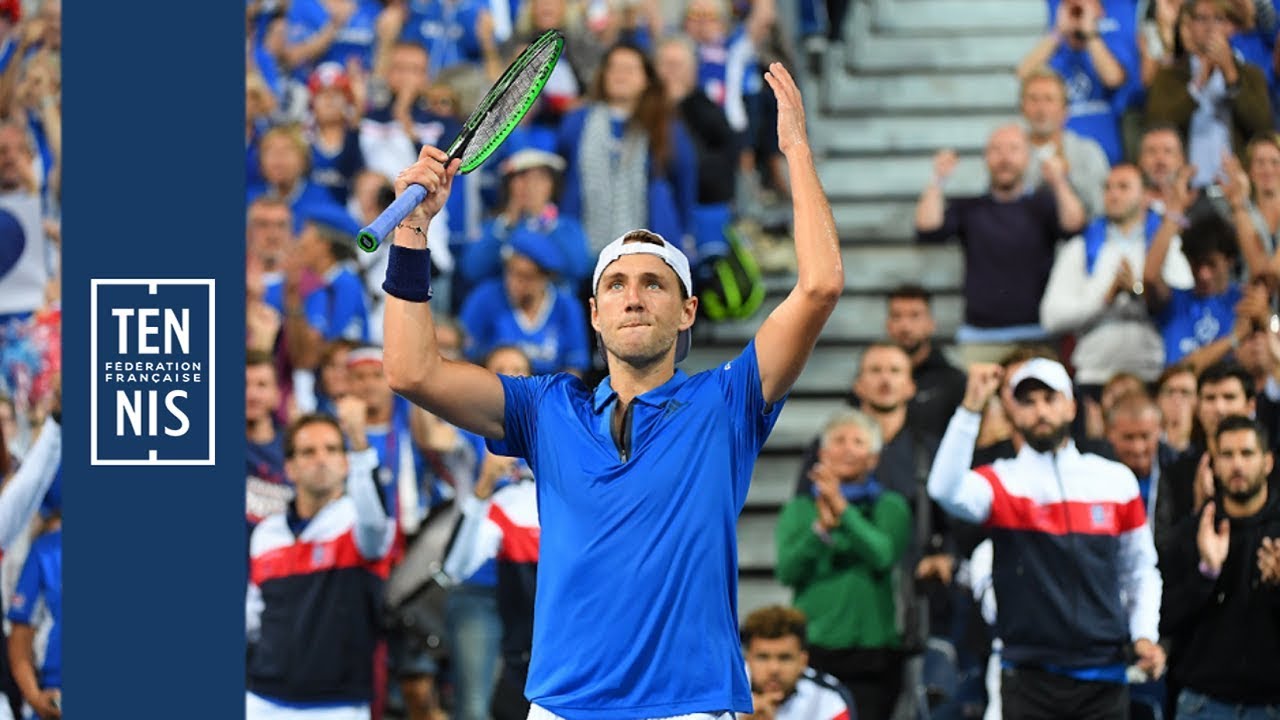 Coupe Davis 2018 : la rétro - Pouille / Bautista Agut : la balle de match | FFT tenniswarehouse
