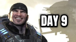 Day 9 of Trying to Reach Wave 20 on HARDCORE HORDE - Gears of War 2